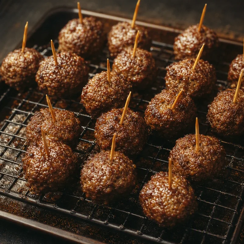 Air Fryer Beef Meatballs