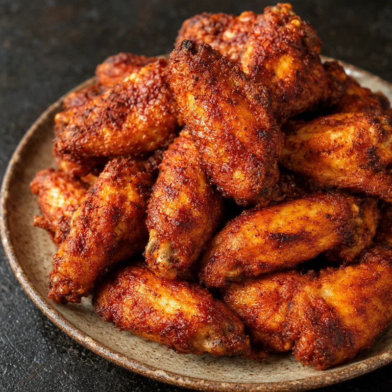Crispy Paprika Air Fryer Chicken Wings