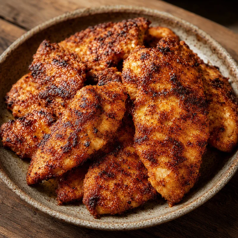 Air Fryer Spiced Chicken Cutlets