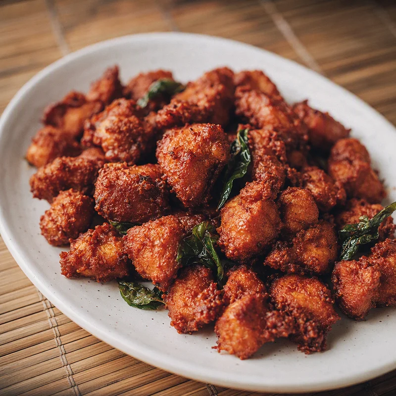 Crispy Chicken 65 Bites