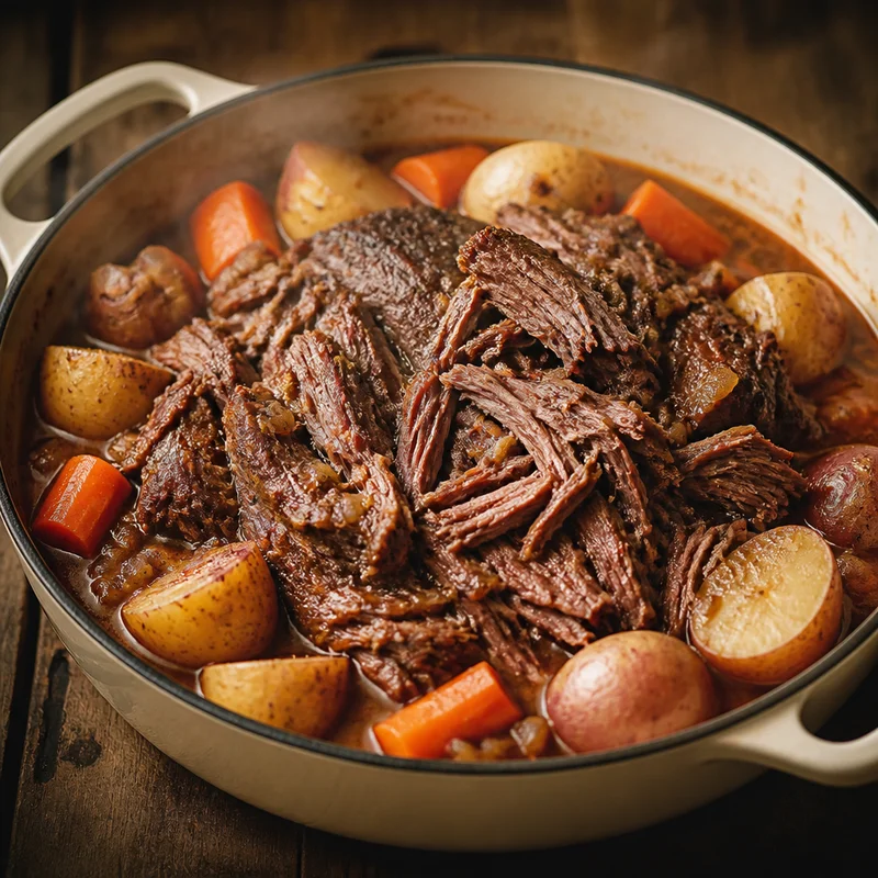 Instant Pot Pot Roast with Potatoes and Gravy