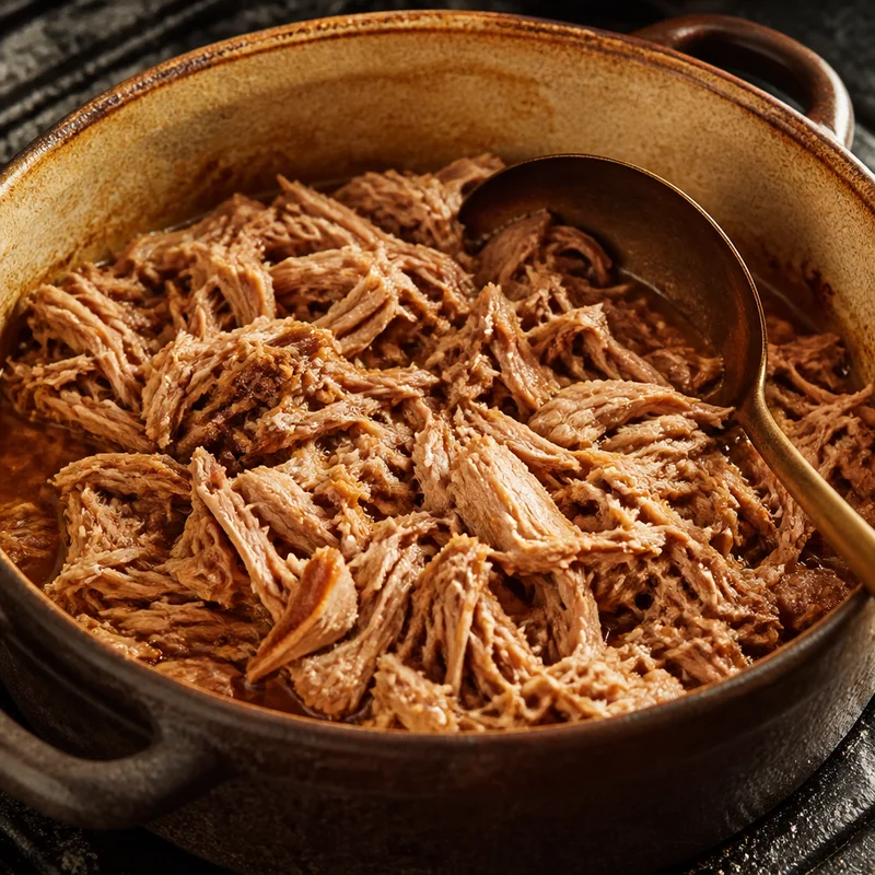 Instant Pot Garlic Pulled Pork