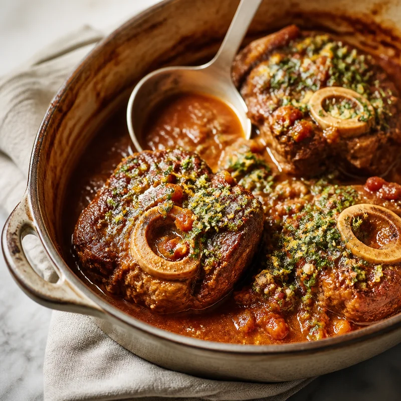 Braised Veal Osso Buco with Gremolata