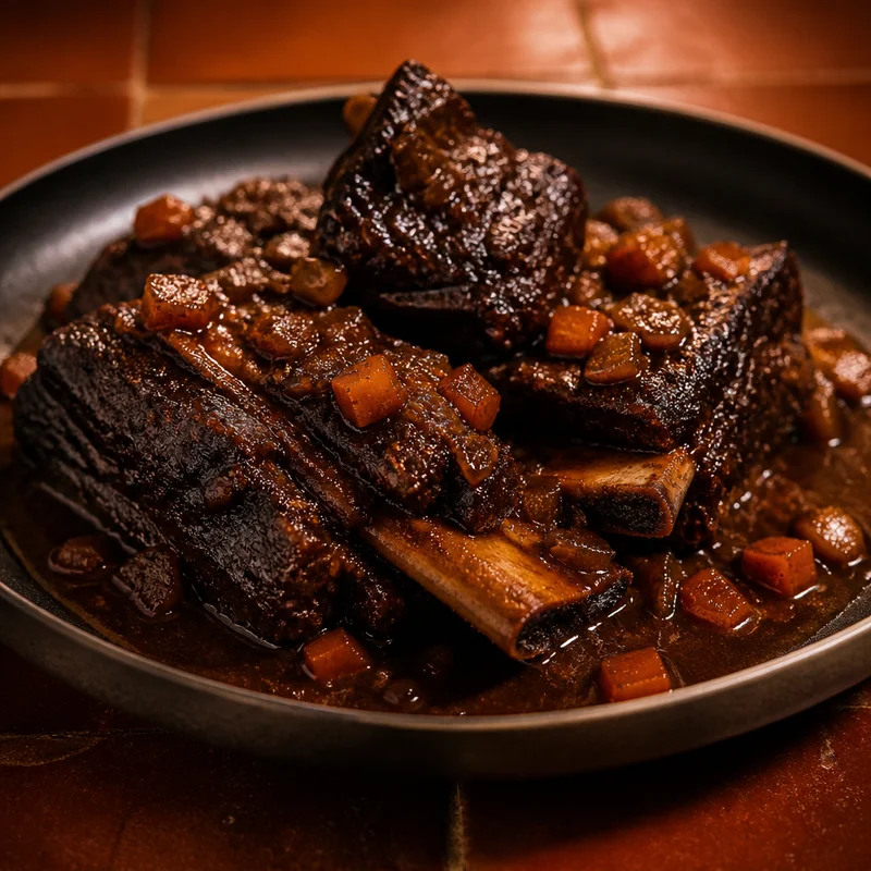 Red Wine Braised Short Ribs