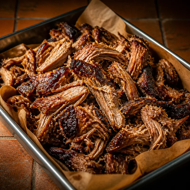 Apple-Smoked Porchetta-Style Pulled Pork
