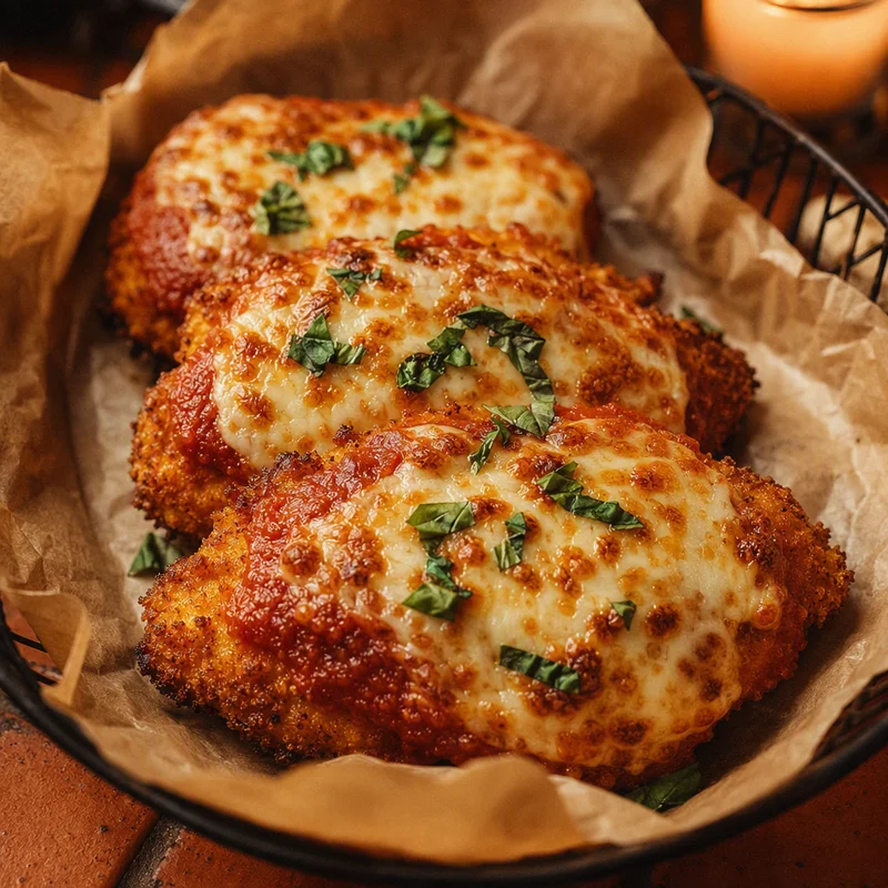 Air Fryer Chicken Parmesan