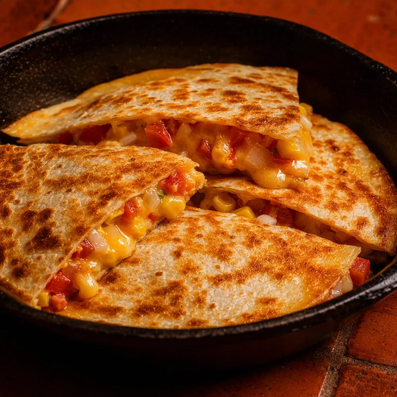 Easy Cheesy Veggie Quesadillas