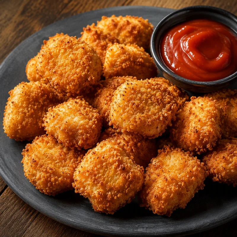 Crispy Baked Chicken Nuggets