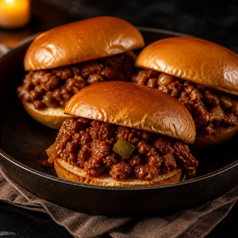 Classic Skillet Sloppy Joes
