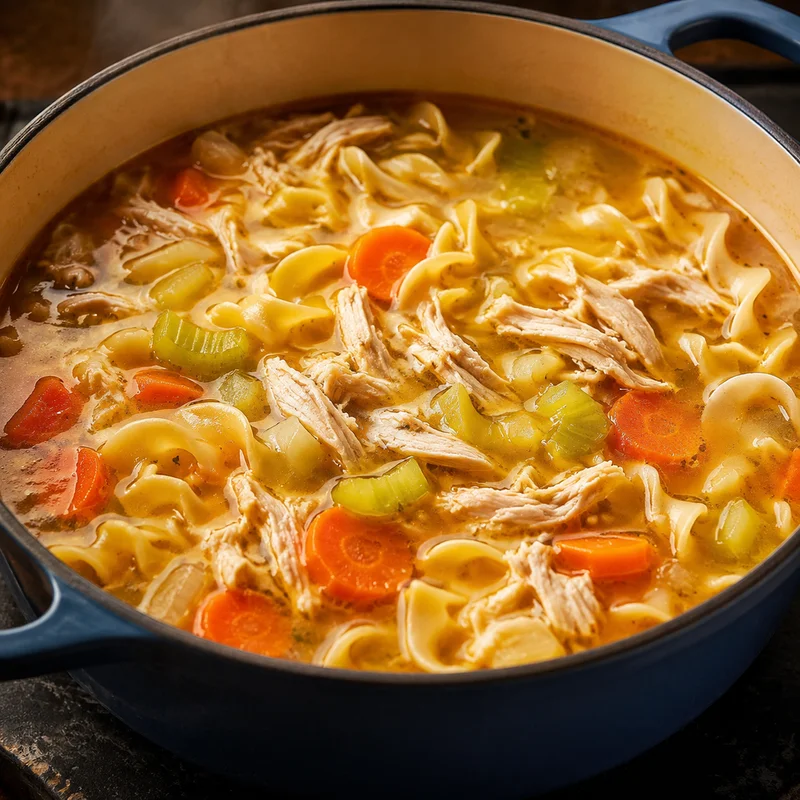 Homemade Chicken Noodle Soup