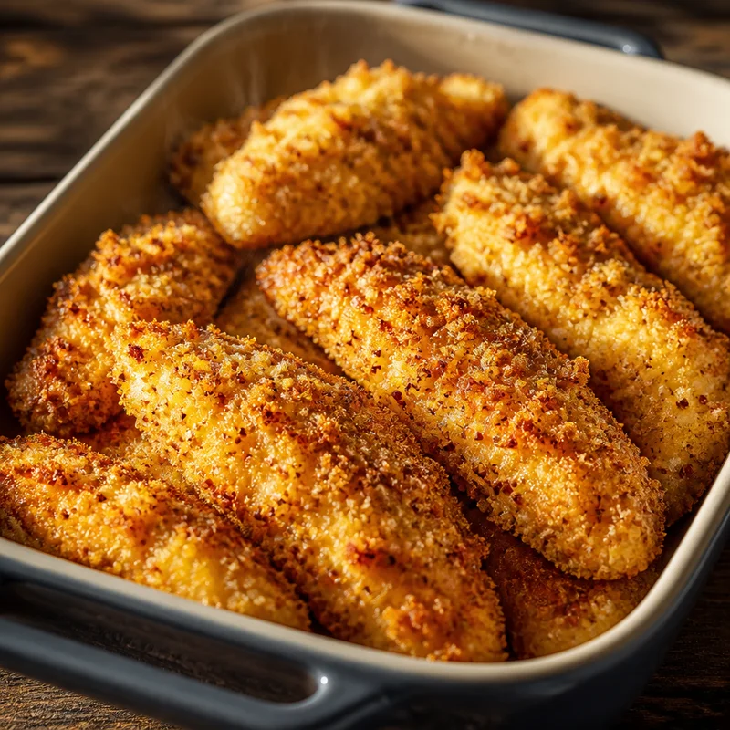 Crispy Baked Honey Mustard Chicken Tenders