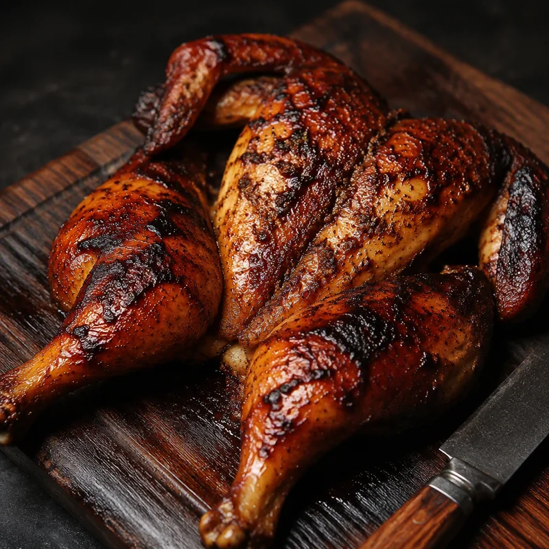 Apple-Smoked Miso Butter Chicken