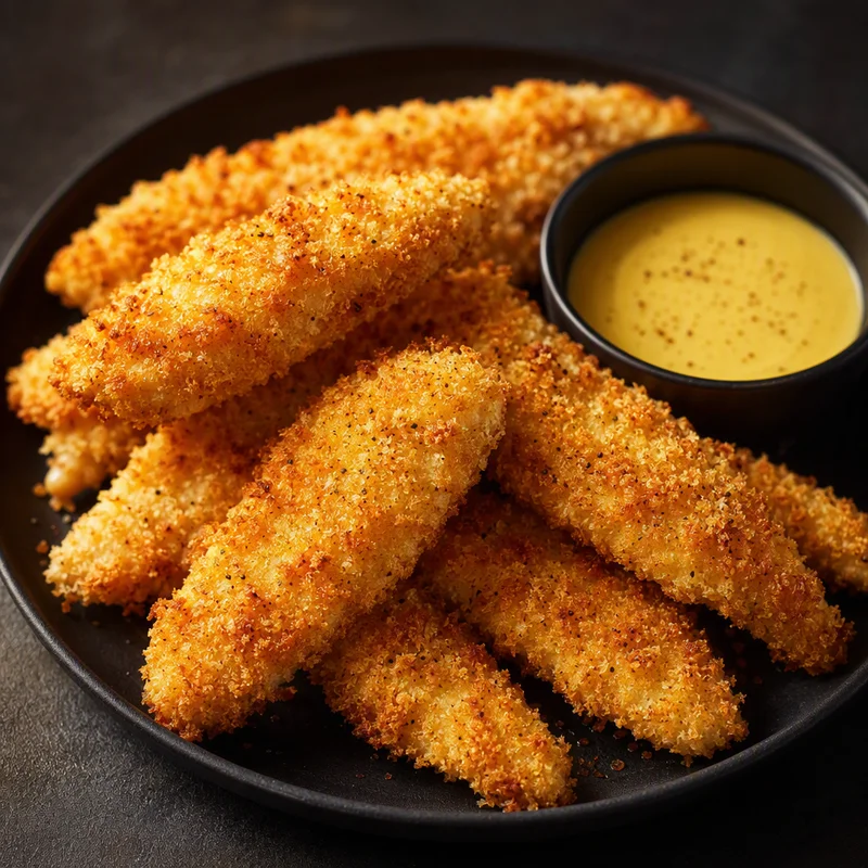 Crispy Baked Panko Chicken Tenders