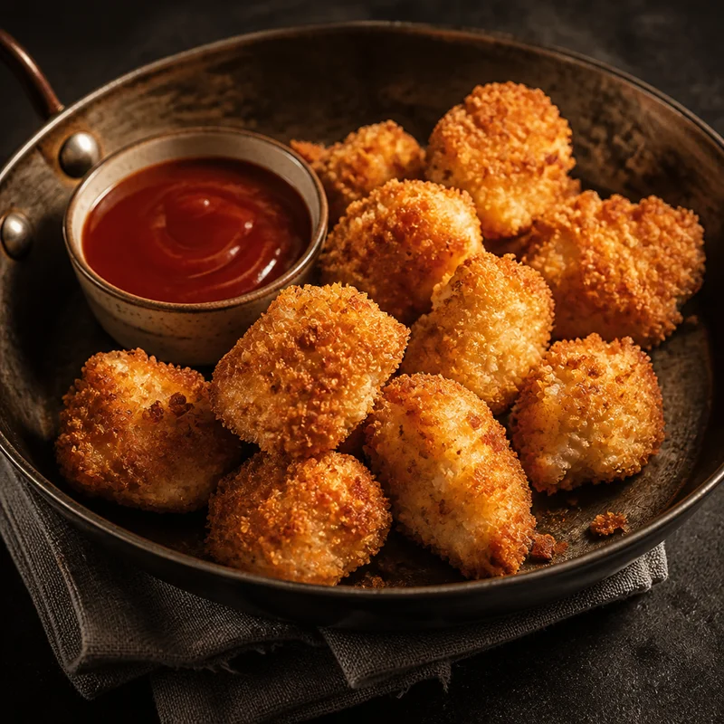 Crispy Baked Chicken Katsu Bites