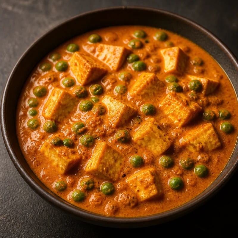 Creamy Paneer and Pea Curry