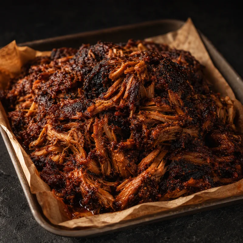 Apple-Smoked Goan Masala Pulled Pork