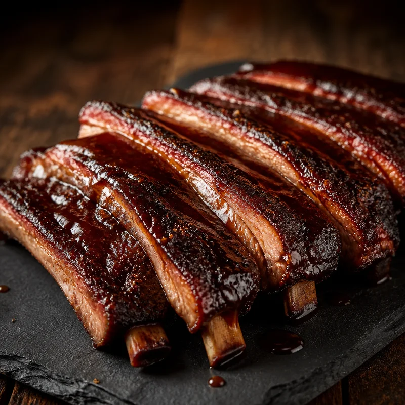 Pecan-Smoked Baby Back Ribs