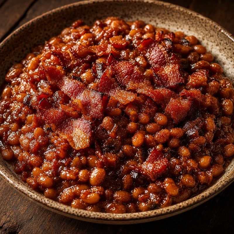 Brown Sugar and Bacon Baked Beans