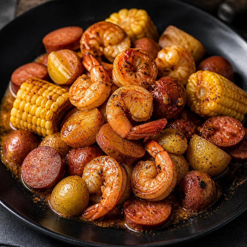 Campfire Low Country Shrimp Boil Foil Packets