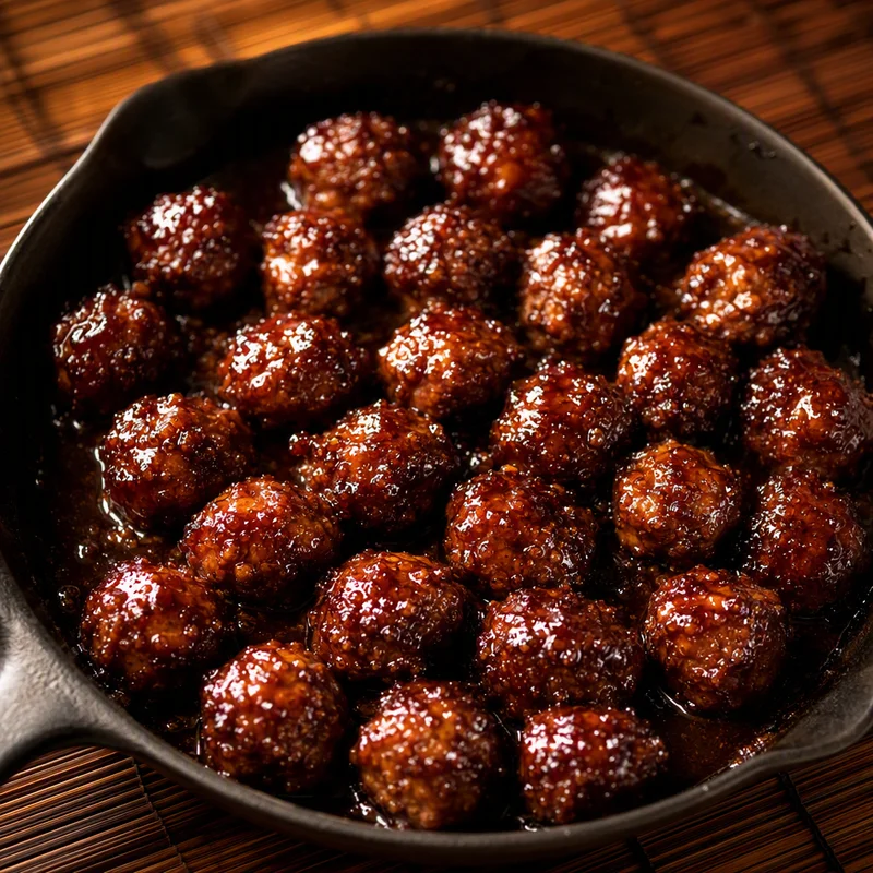 Make-Ahead Sticky Ginger-Soy Pork Meatballs