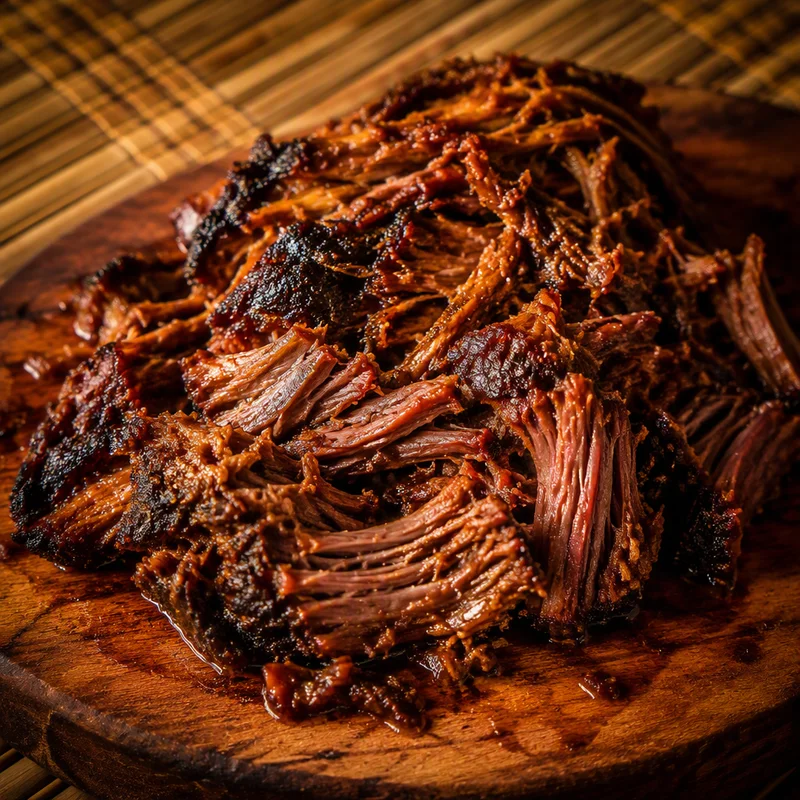 Apple-Smoked Tandoori Pulled Lamb