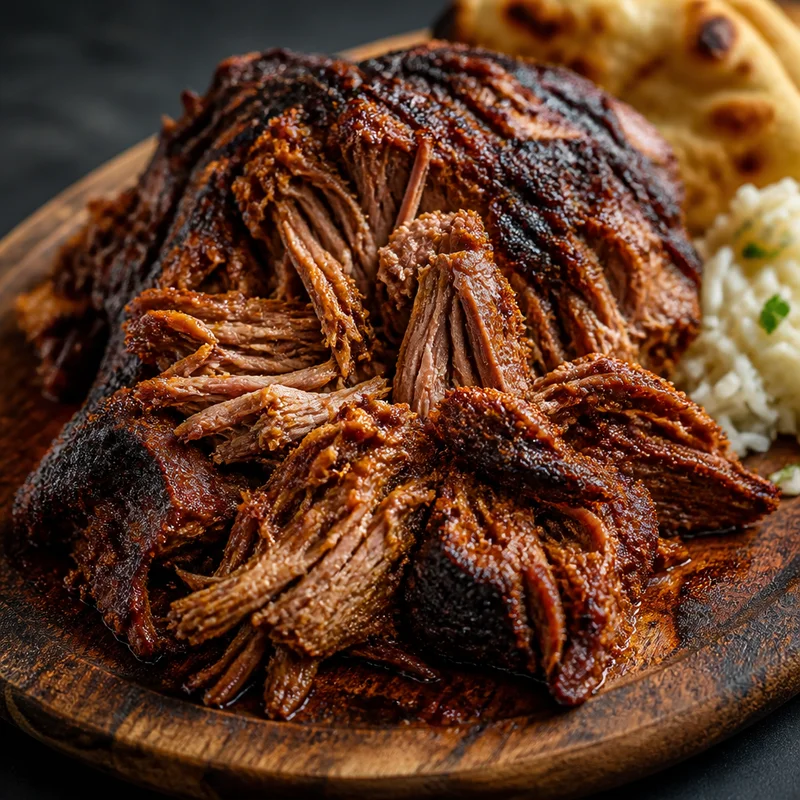 Cherry-Smoked Tandoori Pulled Lamb