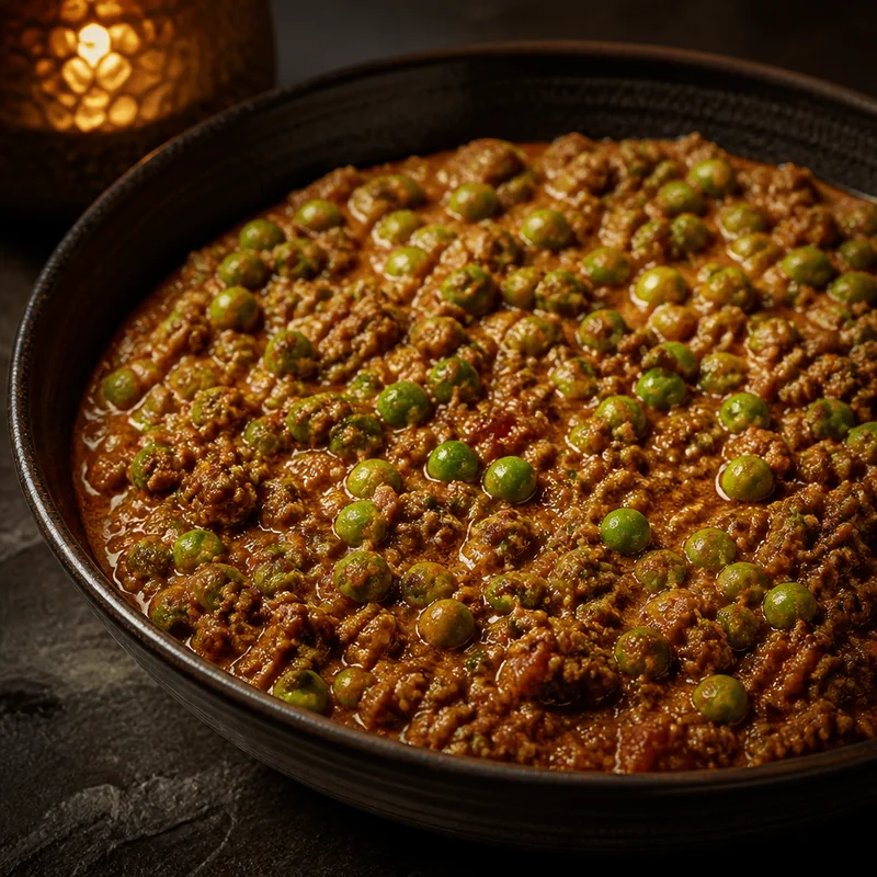 Big-Batch Beef Keema Curry with Peas