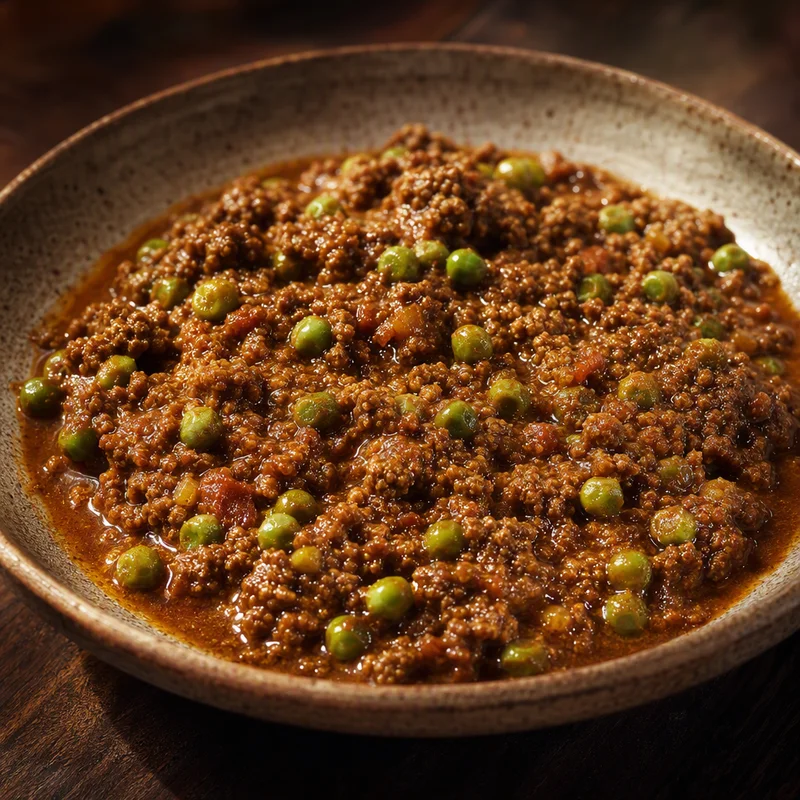 Make-Ahead Beef Keema with Peas