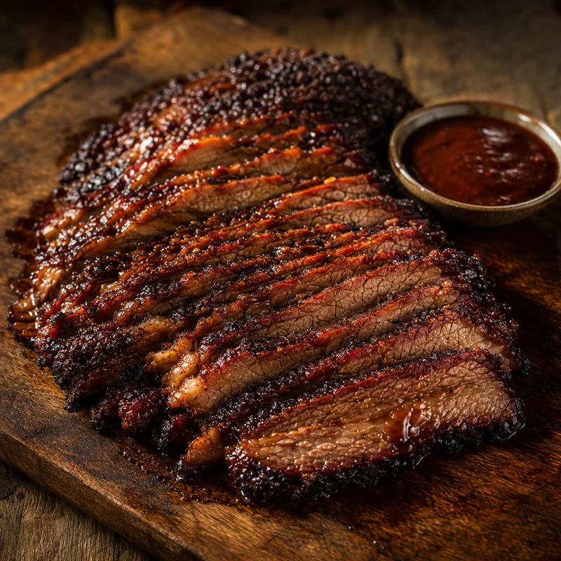 Oak-Smoked Beef Brisket