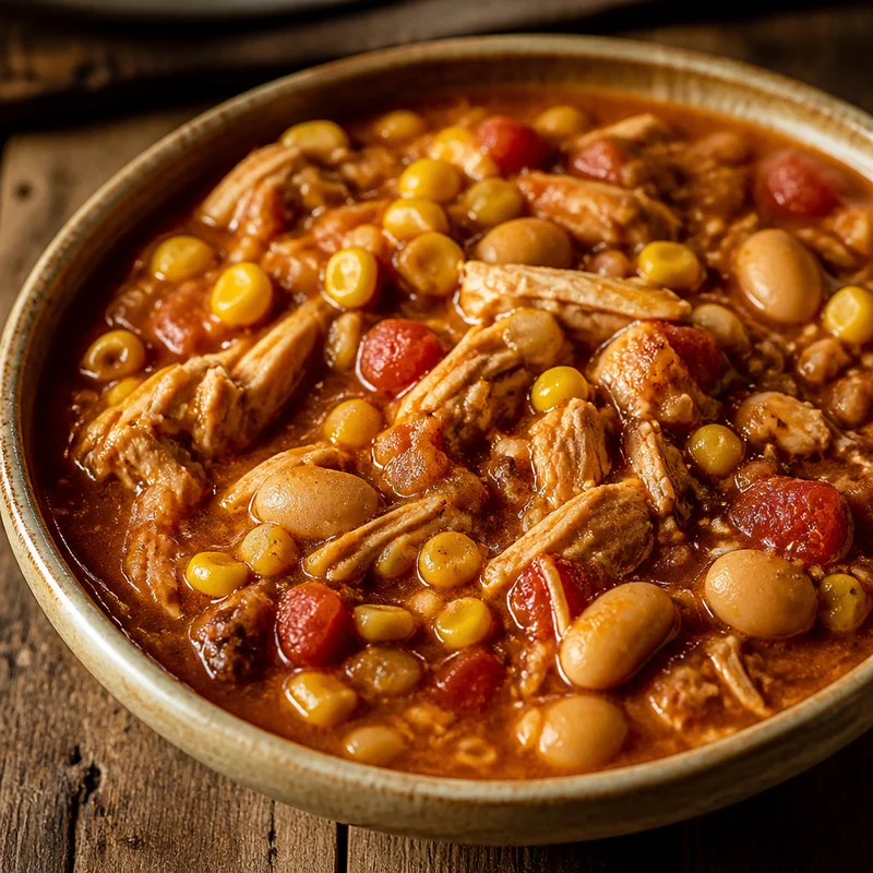 Freezer-Batch Smoky Chicken Brunswick Stew