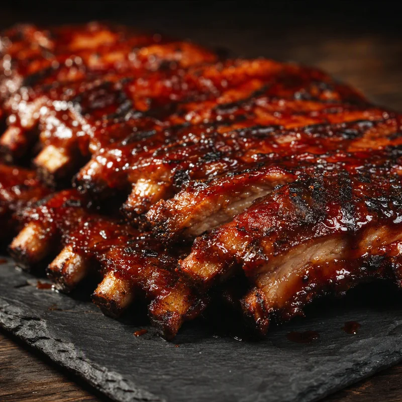 3-2-1 Smoked Pork Ribs