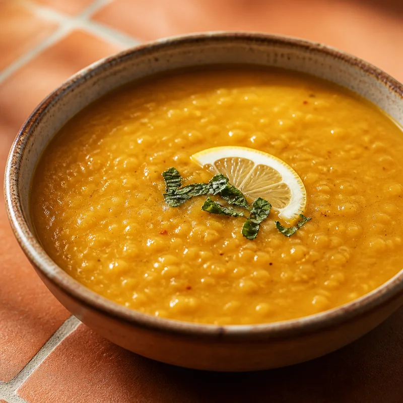 Big-Batch Lemony Red Lentil Soup