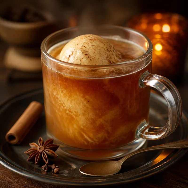 Hot Buttered Rum with Make-Ahead Spiced Butter Batter
