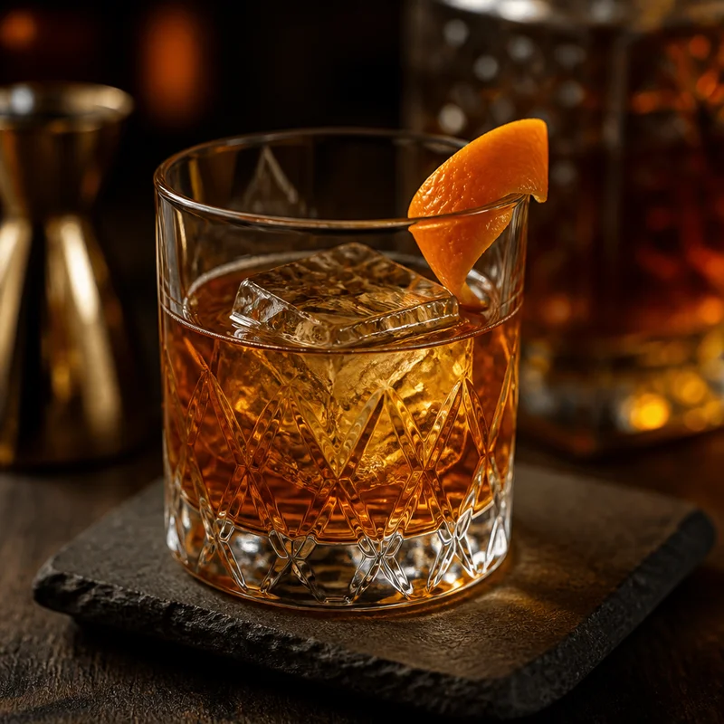 Bar-Quality Old Fashioned with Demerara Syrup