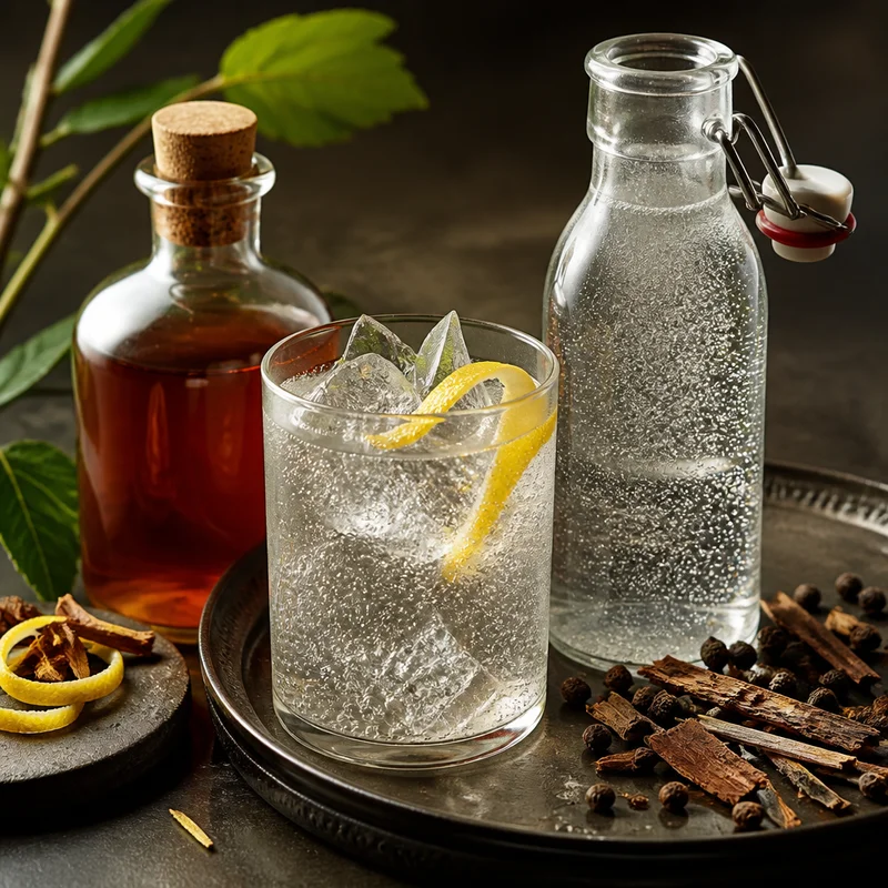 Small-Batch Cinchona Tonic Syrup & Homemade Tonic Water