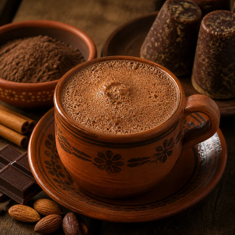 Oaxacan Hot Chocolate with Masa