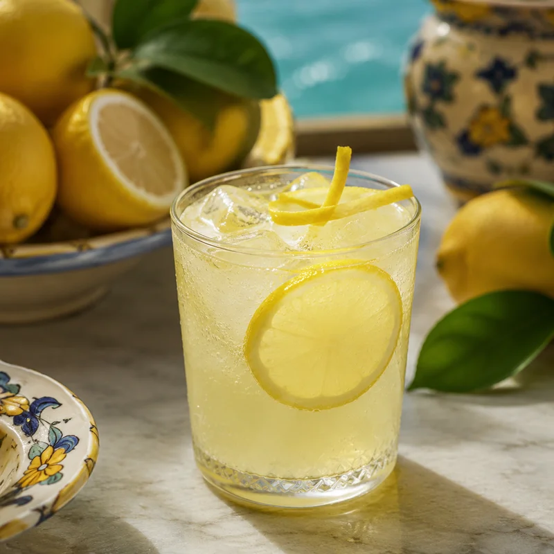 Sicilian Sparkling Lemonade (Limonata)