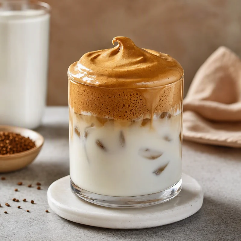 Whipped Dalgona Coffee (Iced Cloud Coffee)