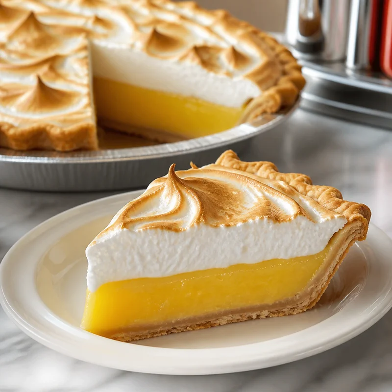 Weep-Proof Lemon Meringue Pie with Swiss Meringue