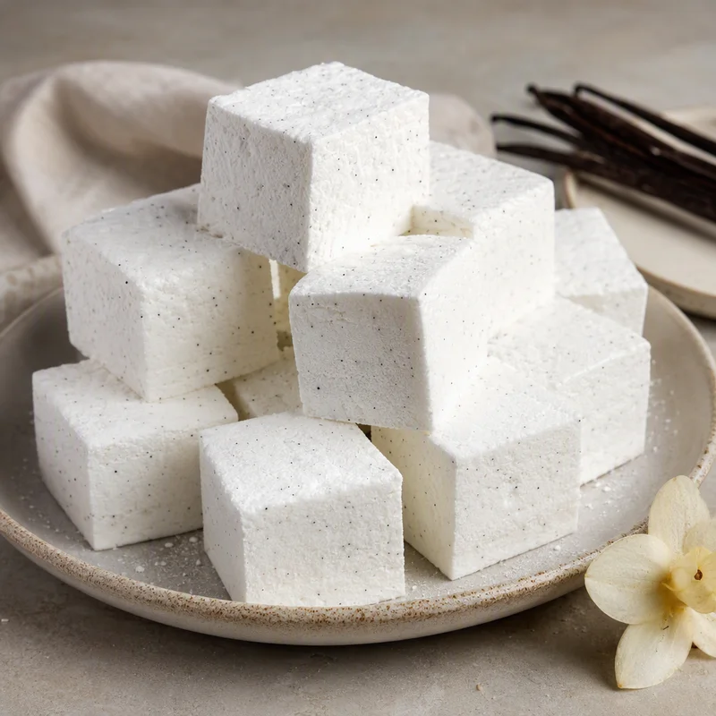 Cloud-Soft Vanilla Bean Marshmallows