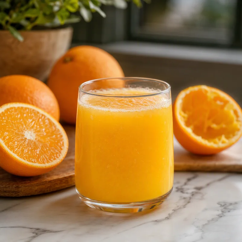 Fresh-Squeezed Orange Juice, Juice-Bar Style