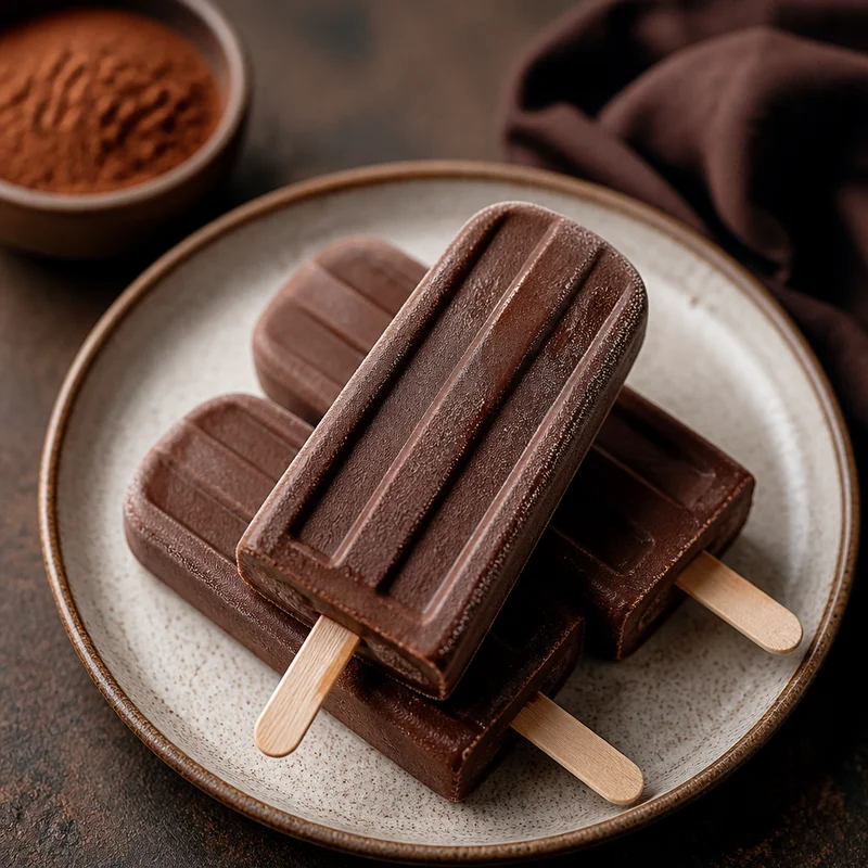 Ultra-Fudgy Chocolate Fudge Pops