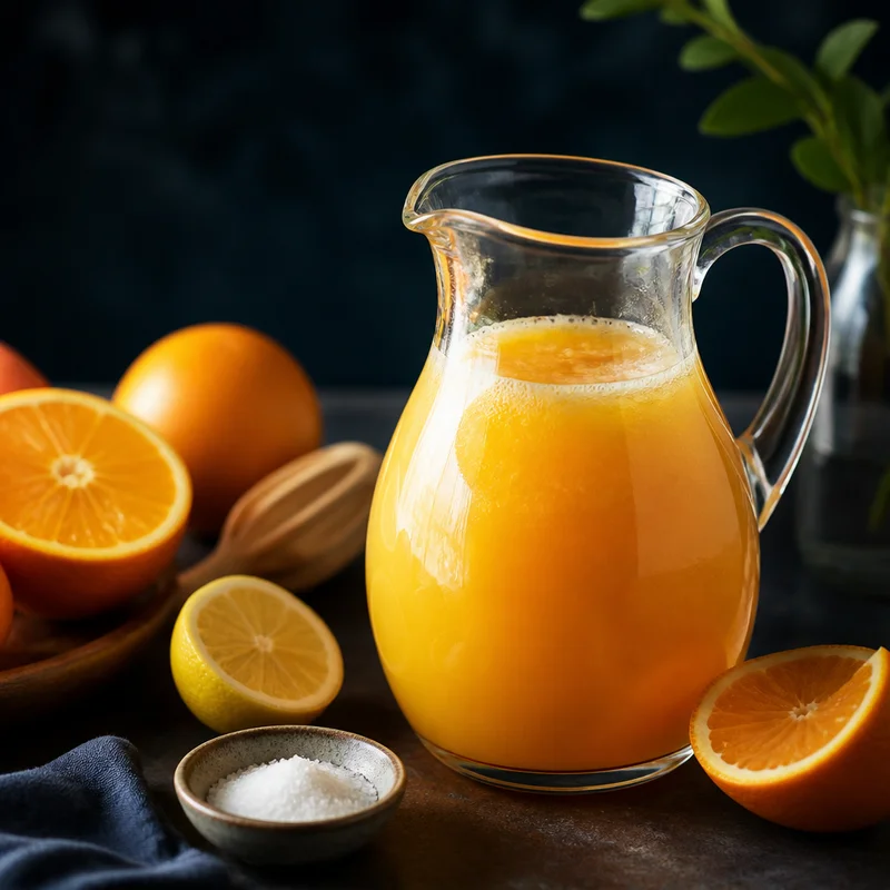 Morning Orange Juice Pitcher, Squeezed by Hand
