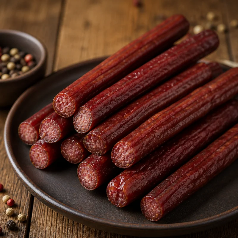 Snappy Smoked Beef & Pork Snack Sticks