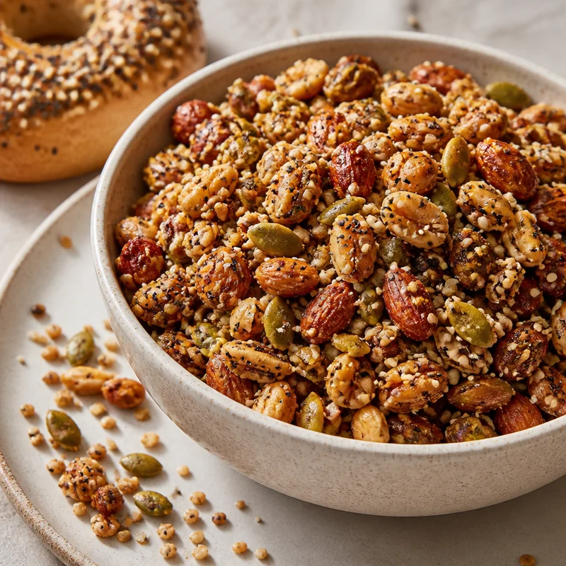 Everything-Bagel Seed & Nut Crunch