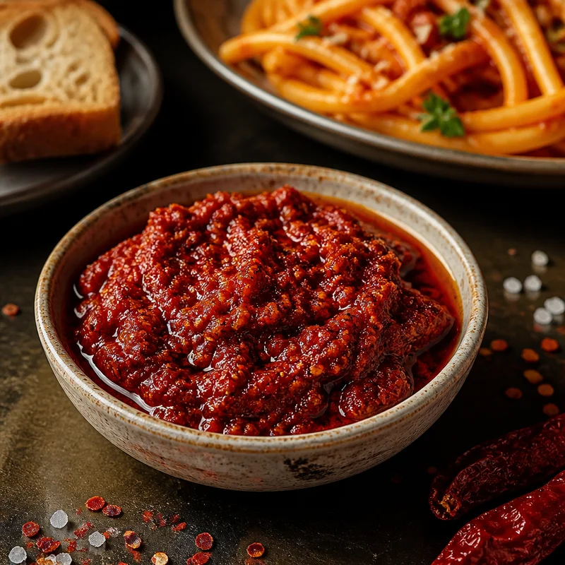 Salt-Cured Calabrian Chili Paste