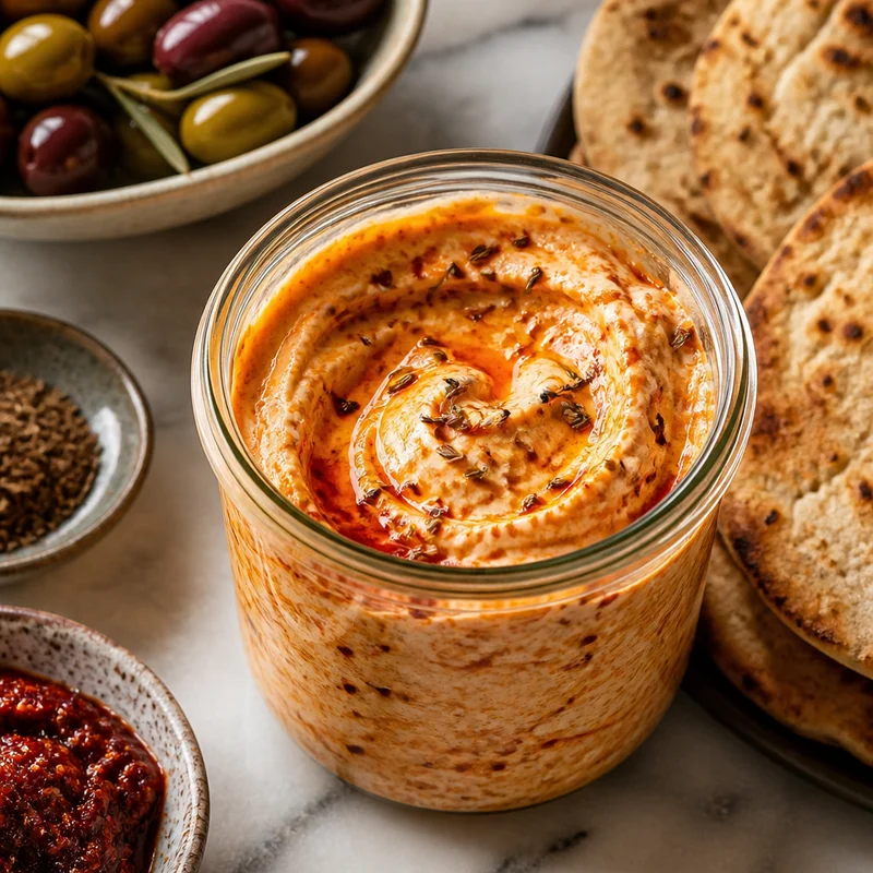 Bloomed Harissa Yogurt with Toasted Caraway