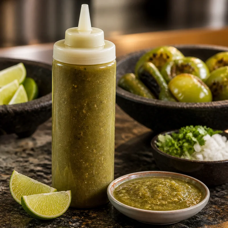 Charred Tomatillo Salsa Verde