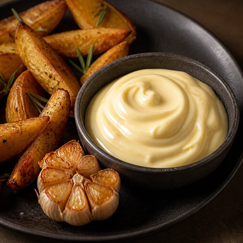 Hand-Whisked Garlic Aioli