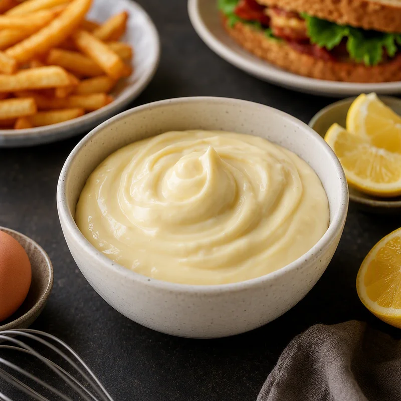 Silky From-Scratch Mayonnaise